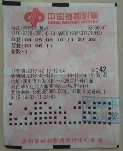 2022018期双色球开奖号码查询表